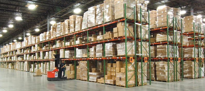 Industrial pallet racking warehouse in Memphis Tennessee